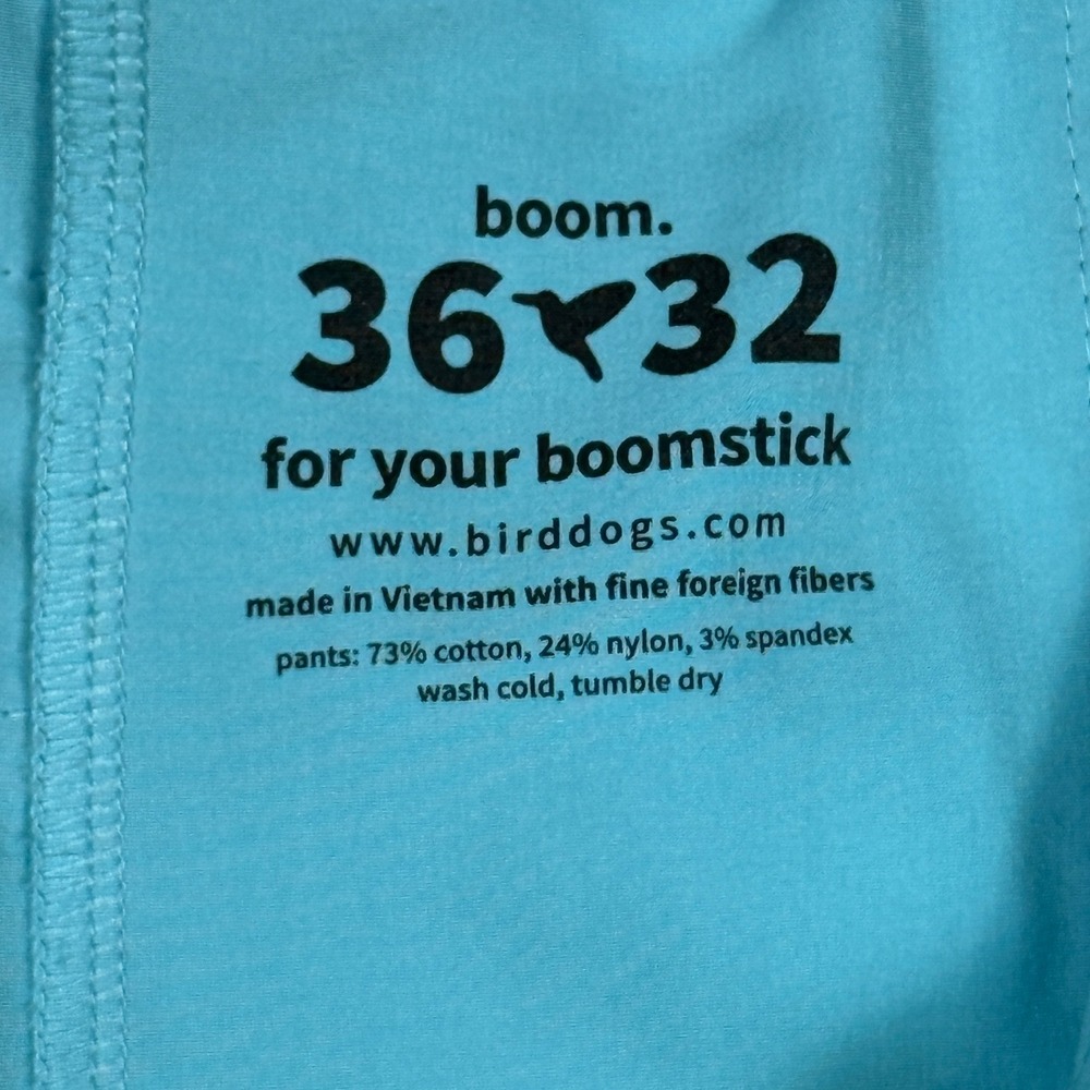 Birddogs Mens 36/32 For Your Boomstick Pants Gray Chino Performance Stretch - Picture 3 of 11